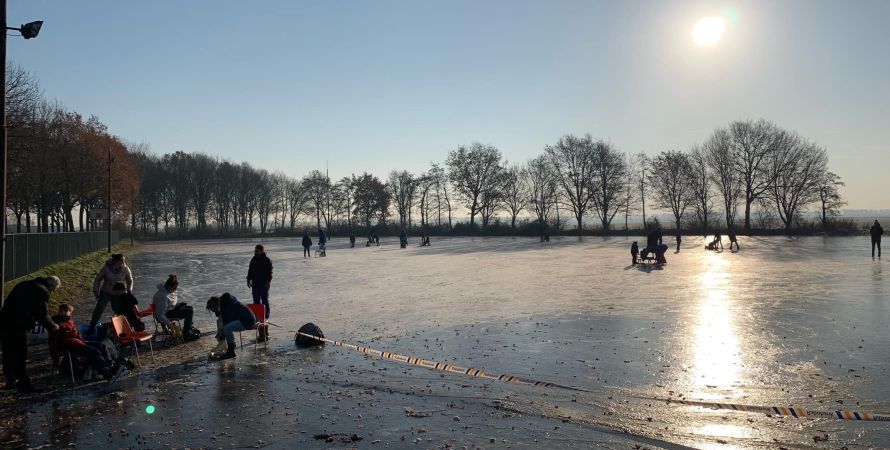 IJsbaan is geopend