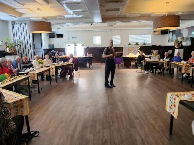 Activiteit Zonnebloem afdeling Fijnaart