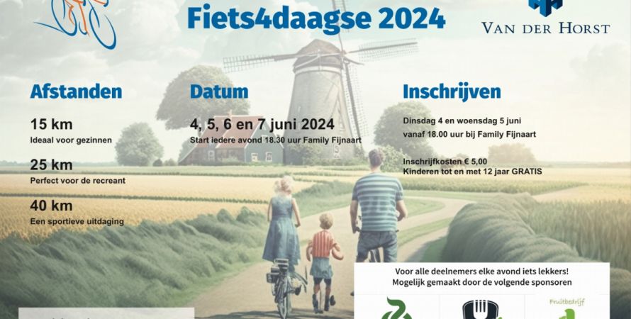 Fijnaartse Fiets4daagse 2024