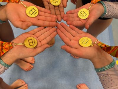 Turnwedstrijden in De Parel