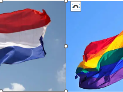Ik hang de vlag uit, want ik...